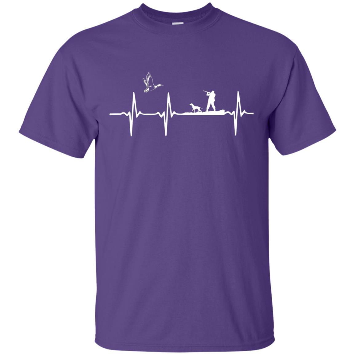 Hunter T-shirt Duck Hunting Waterfowl Purple