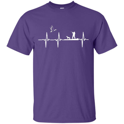 Hunter T-shirt Duck Hunting Waterfowl Purple