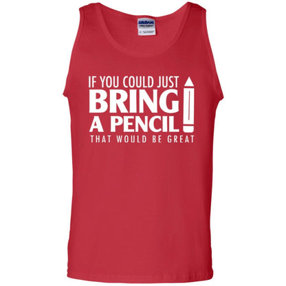 If You Could Just Bring A Pencil T-shirt Red