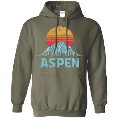 Aspen Mountain T-shirt Military Green