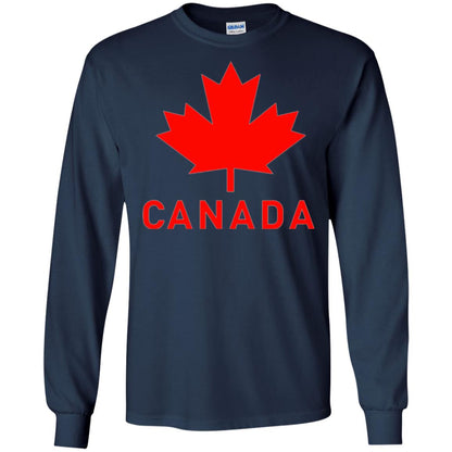Canada Flag T-shirt Vintage Canada Flag Eh Team Navy