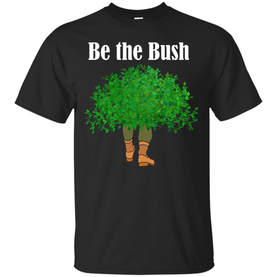 Be The Bush Camper Gamers Player Shirt Black