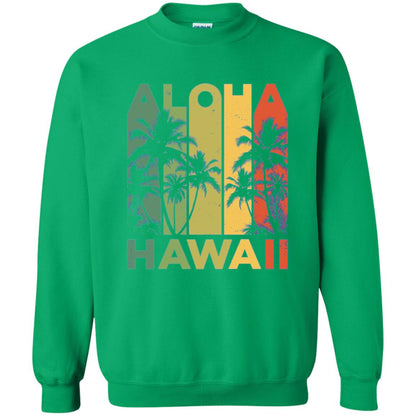 Vintage Hawaiian Islands Tee Hawaii Aloha State T-shirt Irish Green