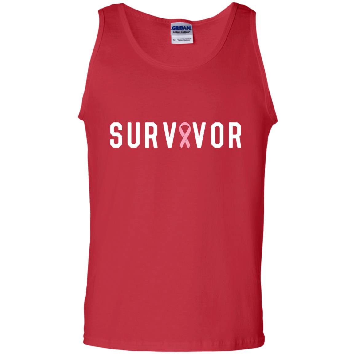 Breast Cancer Survivor We Did It T-shirt Pink Ribbon Red