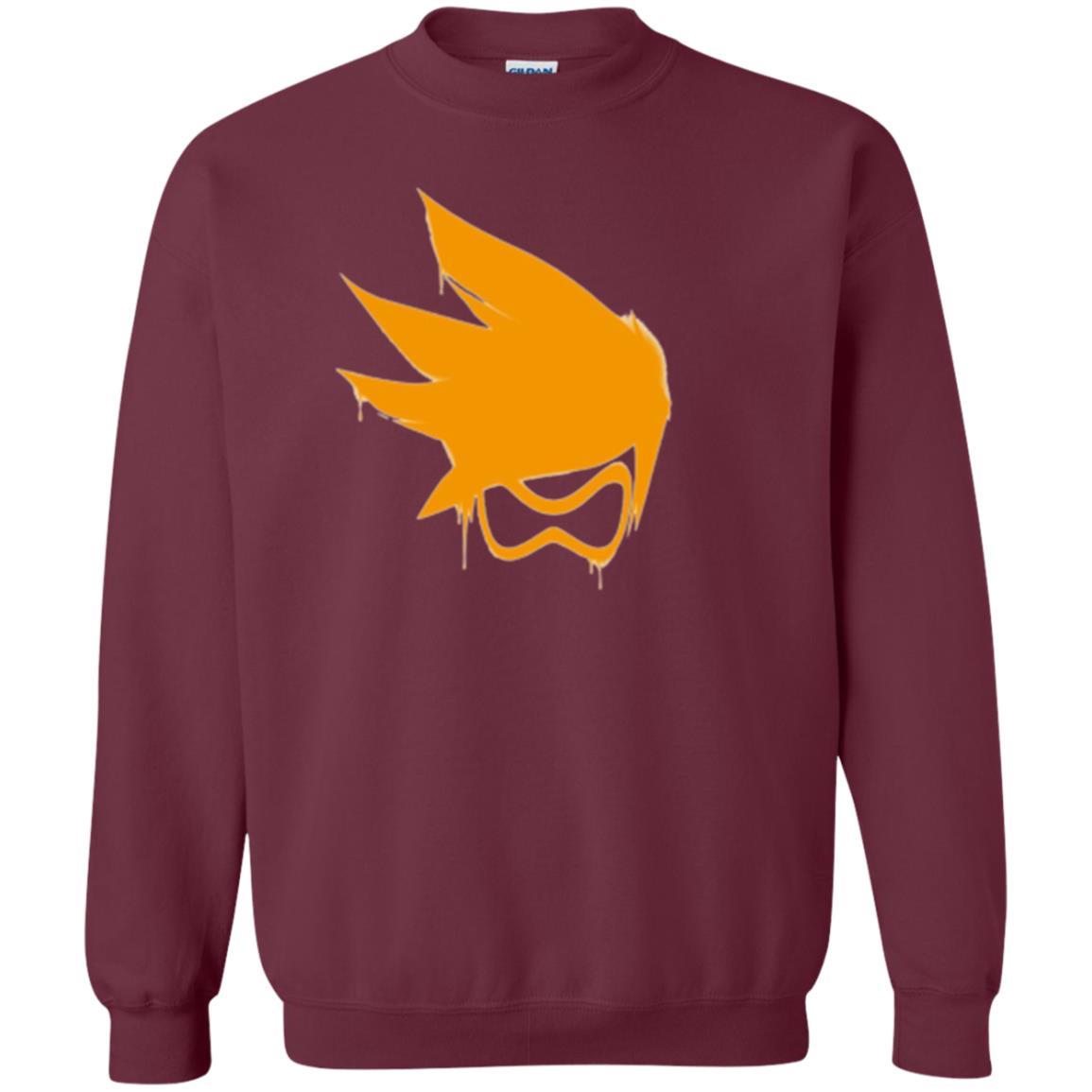 Film T-shirt Tracer Orange Spray T-shirt Maroon
