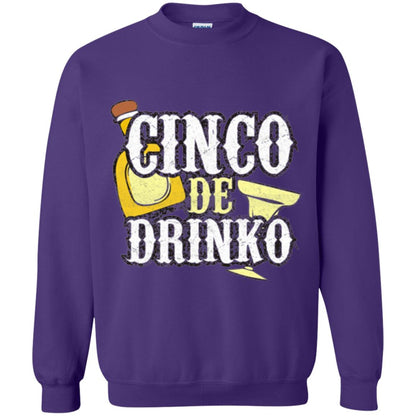 Funny Cinco De Mayo Drinko Celebration T-shirt Purple