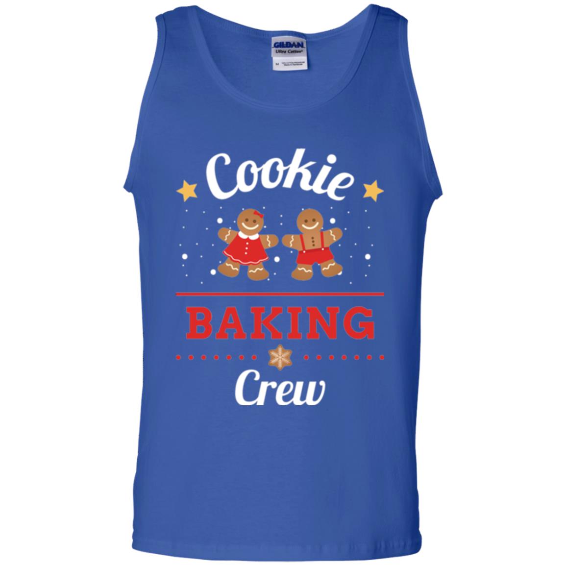 Christmas T-shirt Gingerbread Cookie Baking Crew Royal