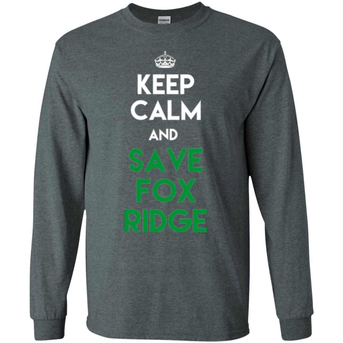 Elementary T-shirt Keep Calm And Save Fox Ridge T-shirt Dark Heather