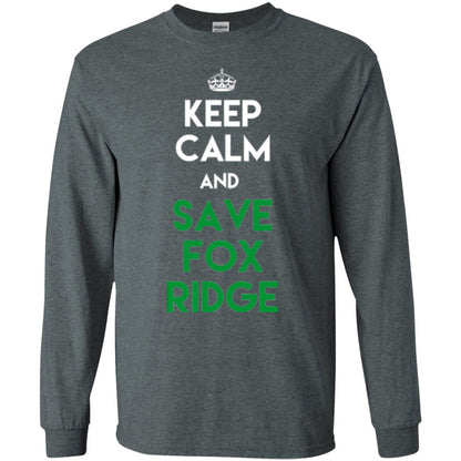 Elementary T-shirt Keep Calm And Save Fox Ridge T-shirt Dark Heather