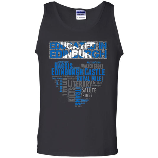 Edinburgh T-shirt Educated In Edinburgh Black