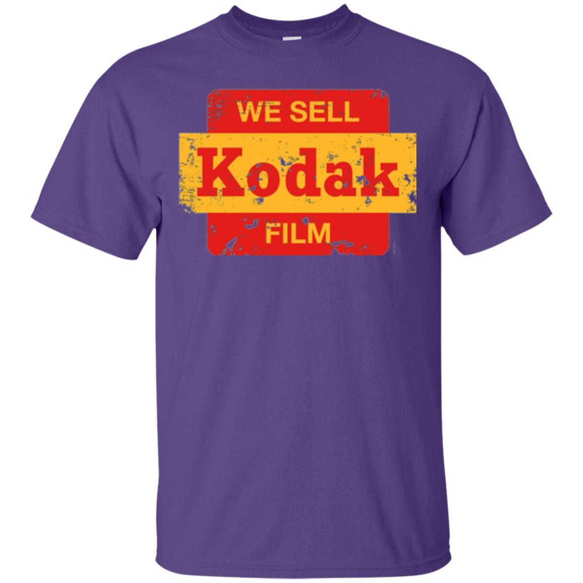 Film T-shirt Vintage We Sell Kodak Film Purple