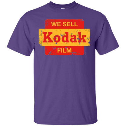 Film T-shirt Vintage We Sell Kodak Film Purple