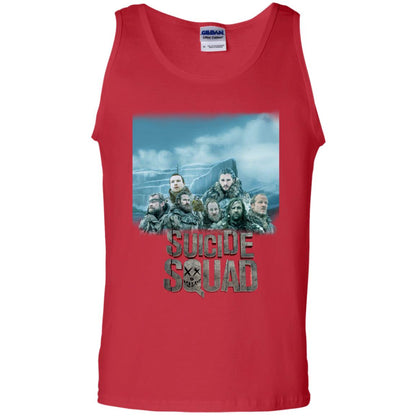 Suicide Squad Game Of Thrones Version T-shirt Red