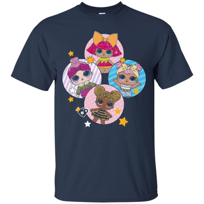 Dolls Lol Birthday #squadgoals Doll Lover T-shirt Navy