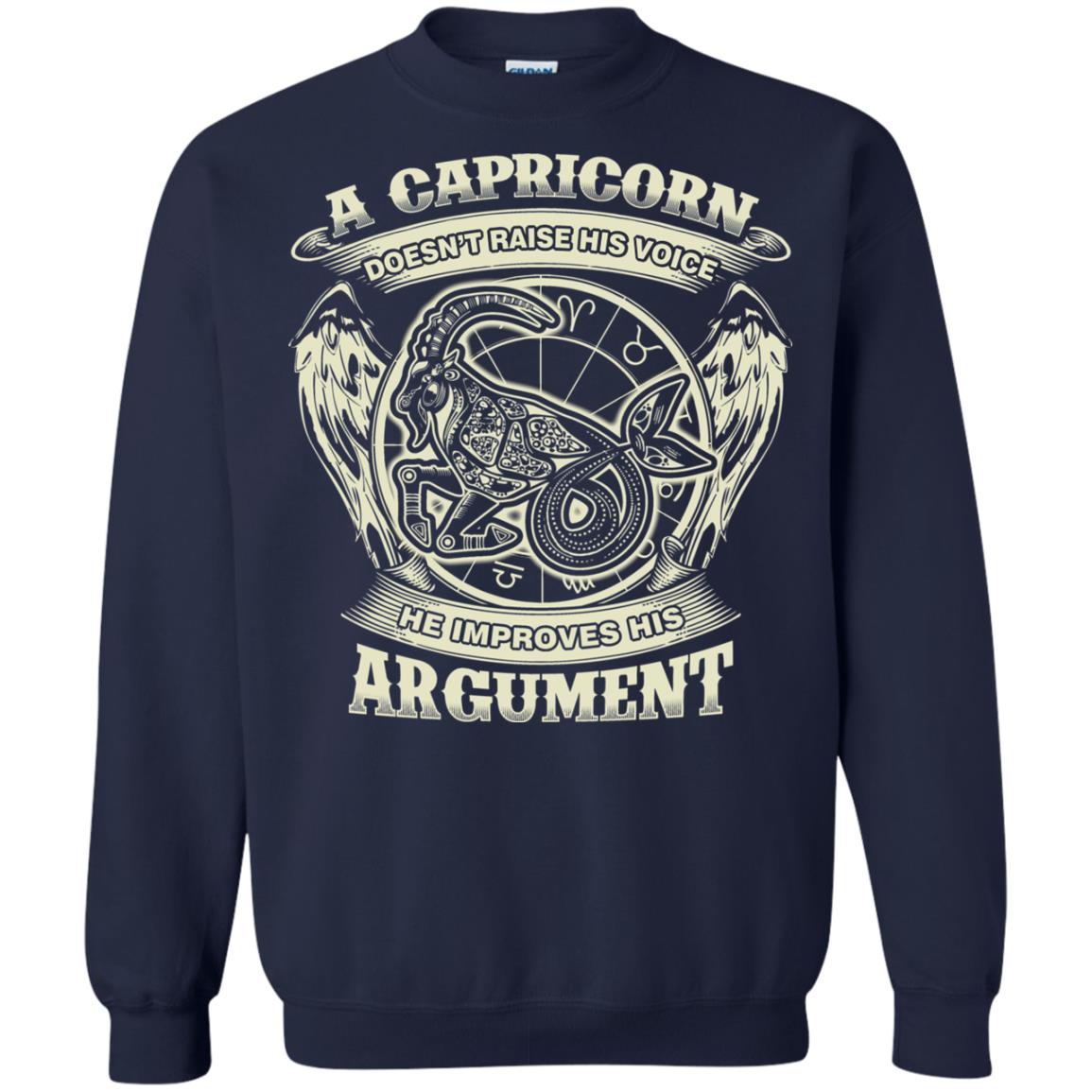 Capricorn Dosent Raise His Voice He Improve His Argument Navy