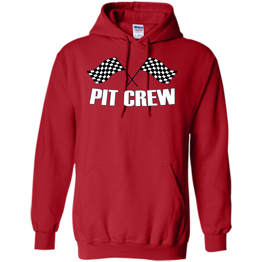 Pit Crew T-shirt for Hosting Race Car Parties Parents Pit Red
