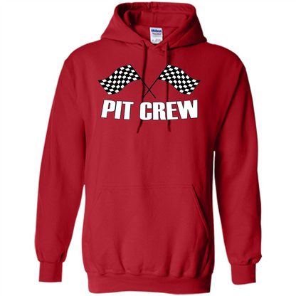 Pit Crew T-shirt for Hosting Race Car Parties Parents Pit Red