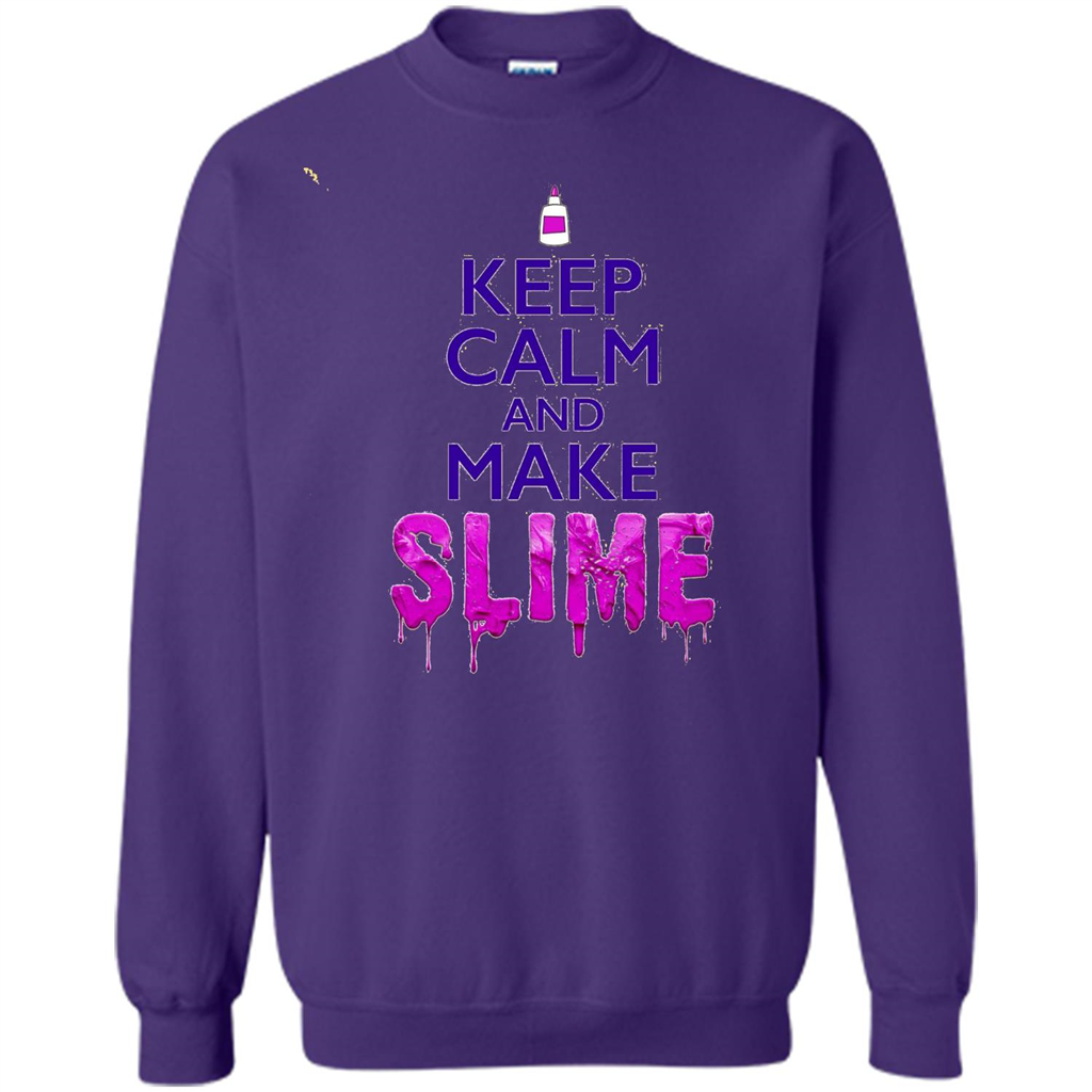 Keep Calm And Make Slime T-shirt Orange