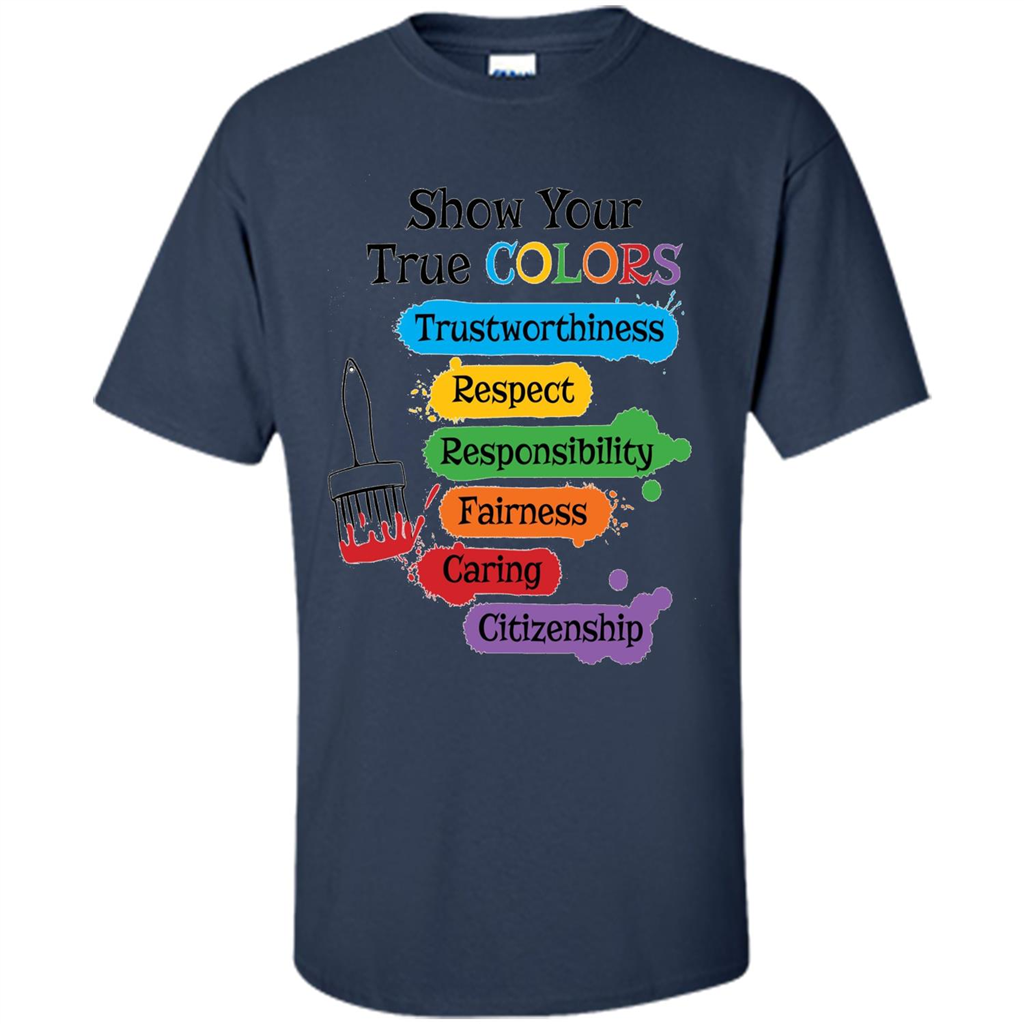 Show Your True Colors T-shirt Navy