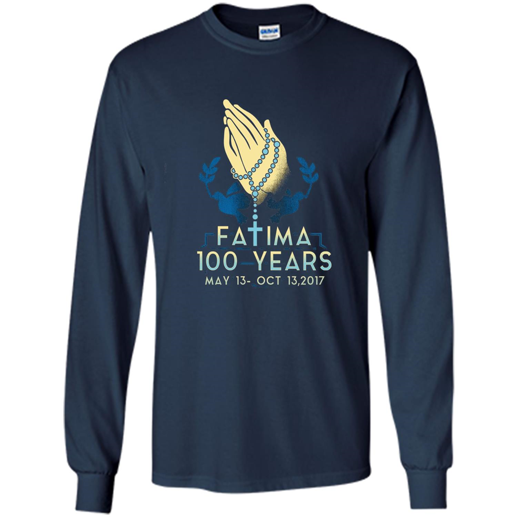 Fatima 100 Years T-shirt Navy