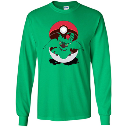 Cartoon T-shirt How To Catch Your Dragon Irish Green