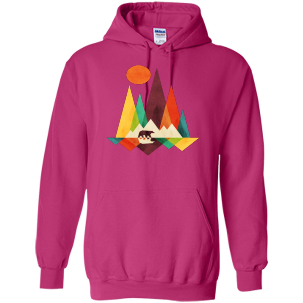Mountain Bear T-shirt Heliconia