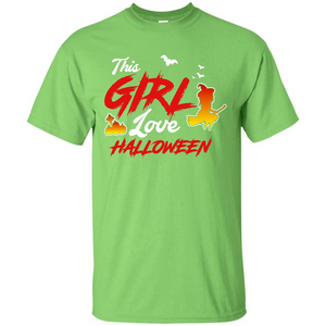 Halloween T-shirt This Girl Love Halloween