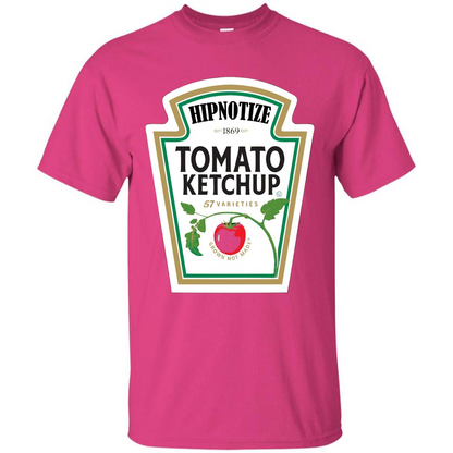 Ketchup Condiment Costume T-shirt Tomato Ketchup 57 Varieties Grown Not Made Heliconia