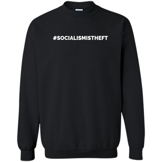 Socialism is Theft T-shirt Black