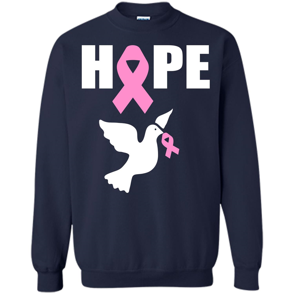 Cancer Awareness T-shirt Hope T-shirt Navy
