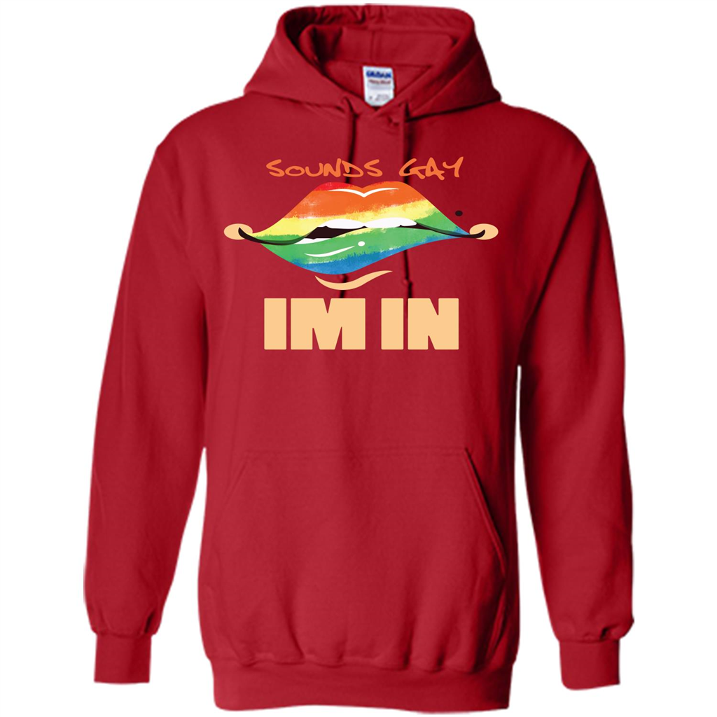 LGBTQ T-shirt Sound Gay Im In Red