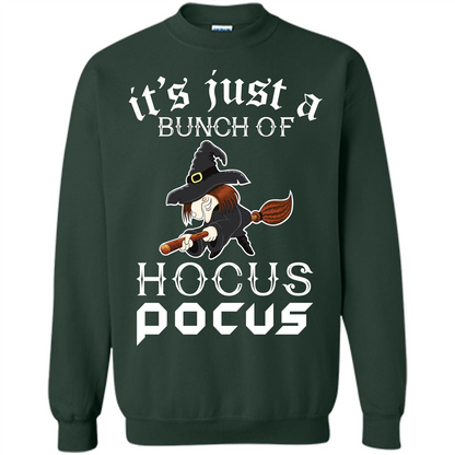 Movie T-shirt It’s Just A Bunch Of Hocus Pocus Forest Green