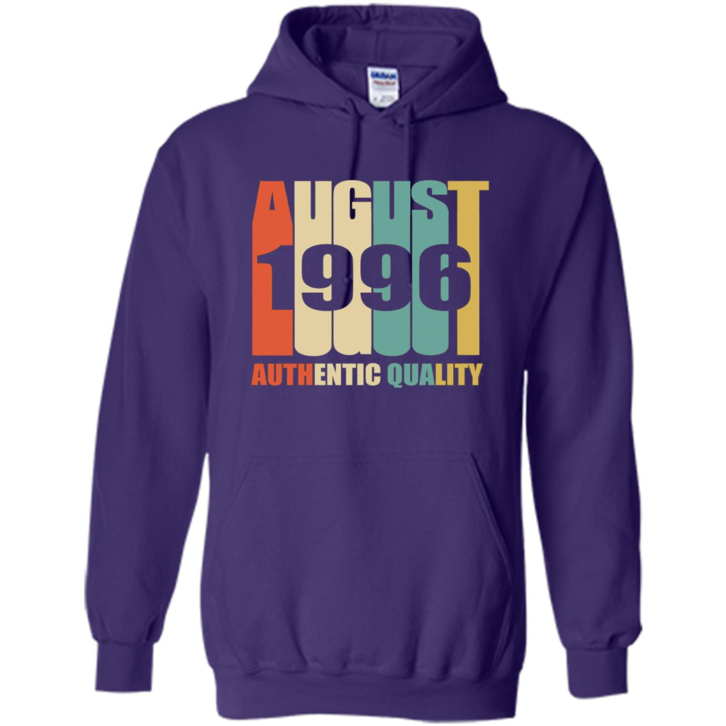 August 1996 Authentic Quality T-shirt Purple