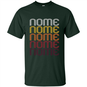 Nome, Vintage Style Alaska T-shirt