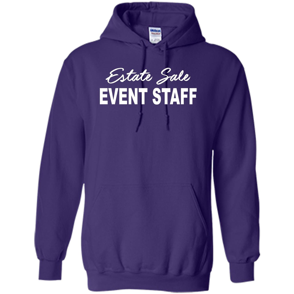 Estate Sale Event Staff T-shirt - Estate Sale T-shirts Purple