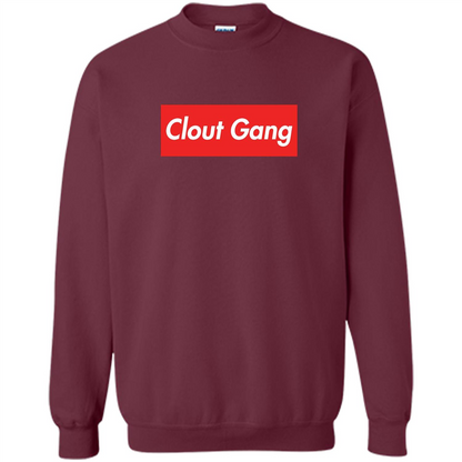 Clout Gang T-shirt Maroon