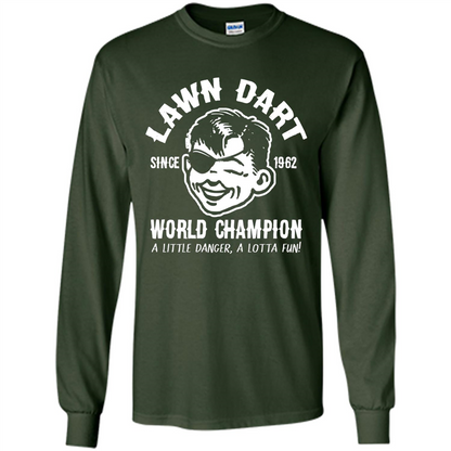 Lawn Dart Since 1962 World Champion Backyard Game T-shirt Forest Green