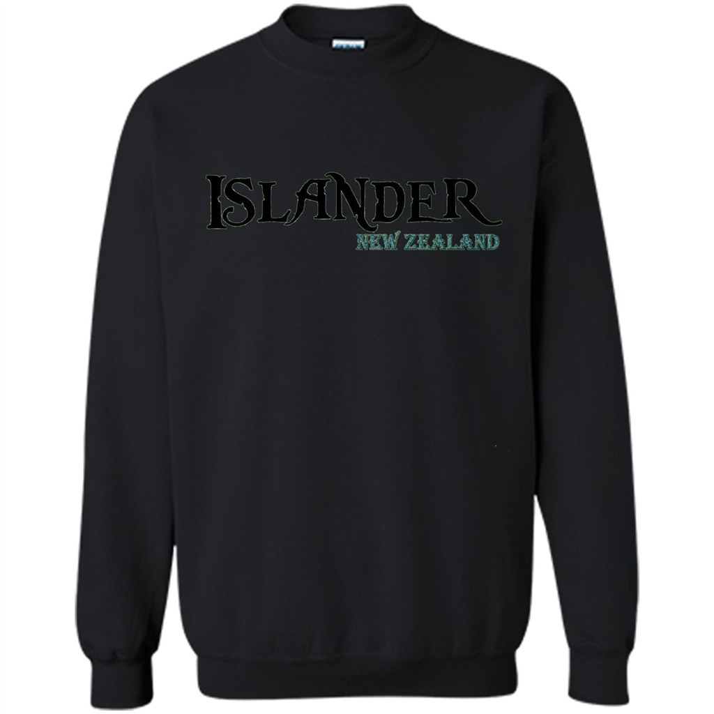 Islander New Zealand T-shirt Black