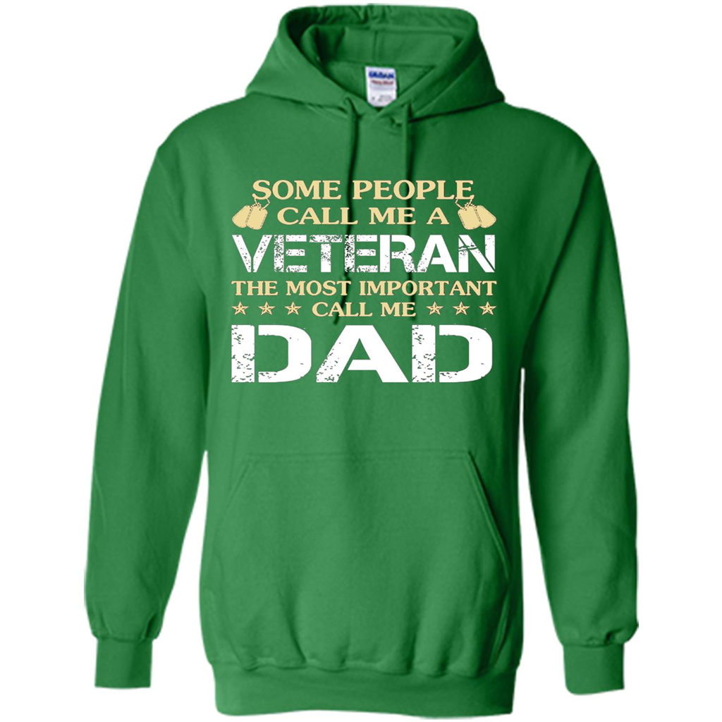 Fathers Day T-shirt The Most Important Call Me Dad Irish Green