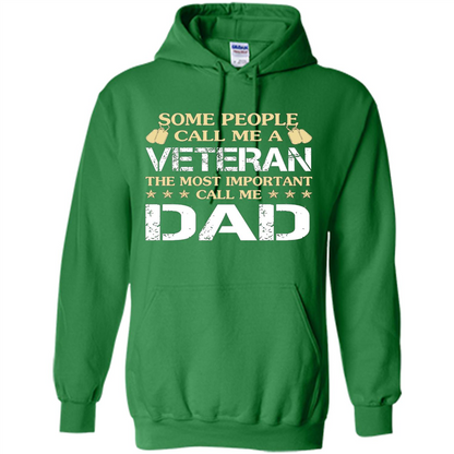 Fathers Day T-shirt The Most Important Call Me Dad Irish Green