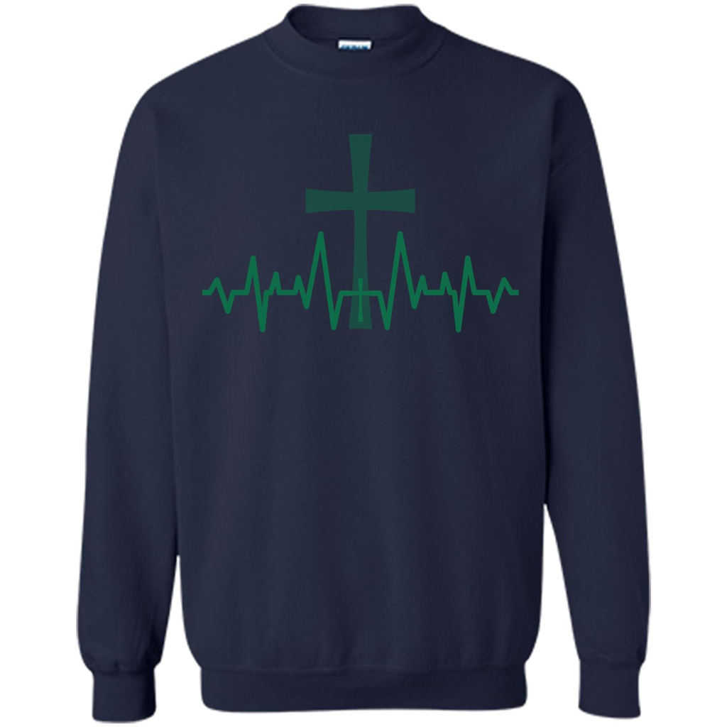 Christian ECG T-shirt Navy