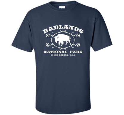 Whereables: Badlands National Park T-Shirt cool shirt Navy