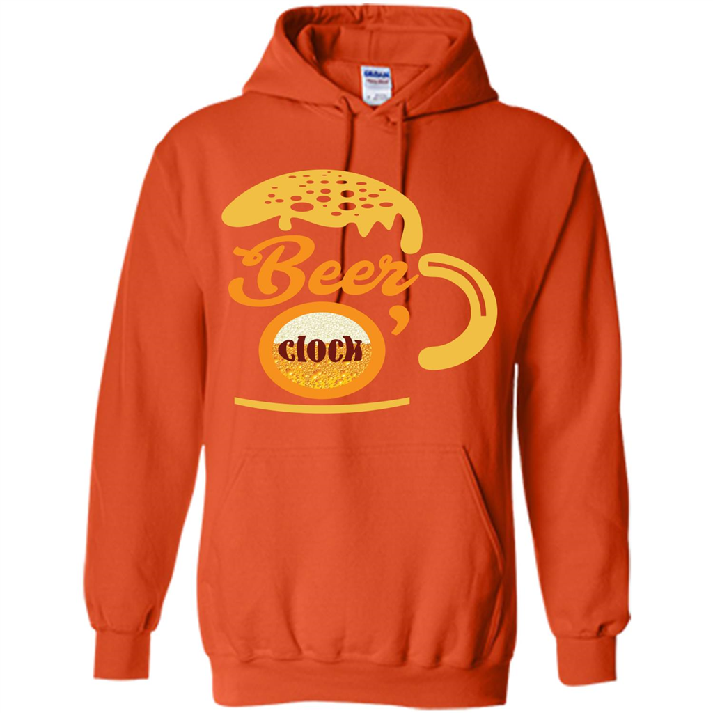 Beer T-shirt Beer O’clock Orange