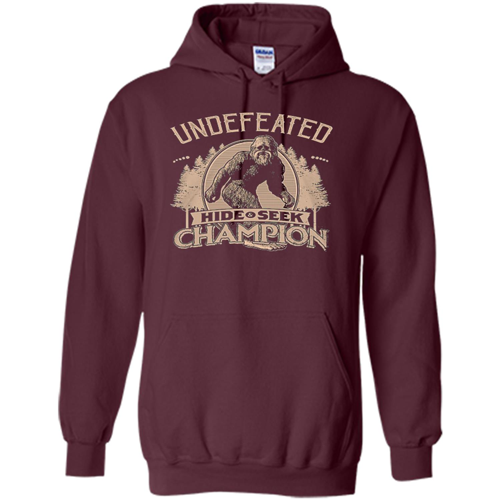 Undefeated Hide Seek Champion T-shirt Maroon