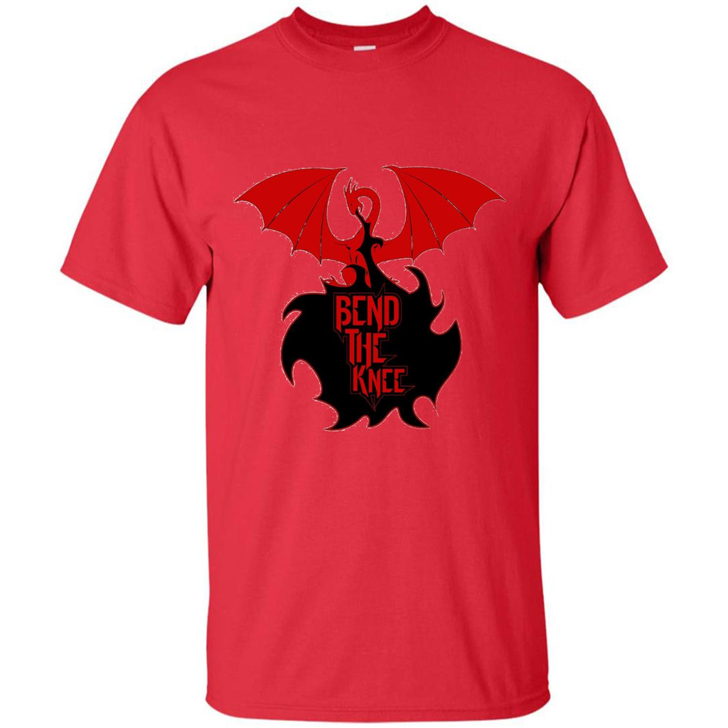Movies T-shirt Bend The Knee T-shirt Red