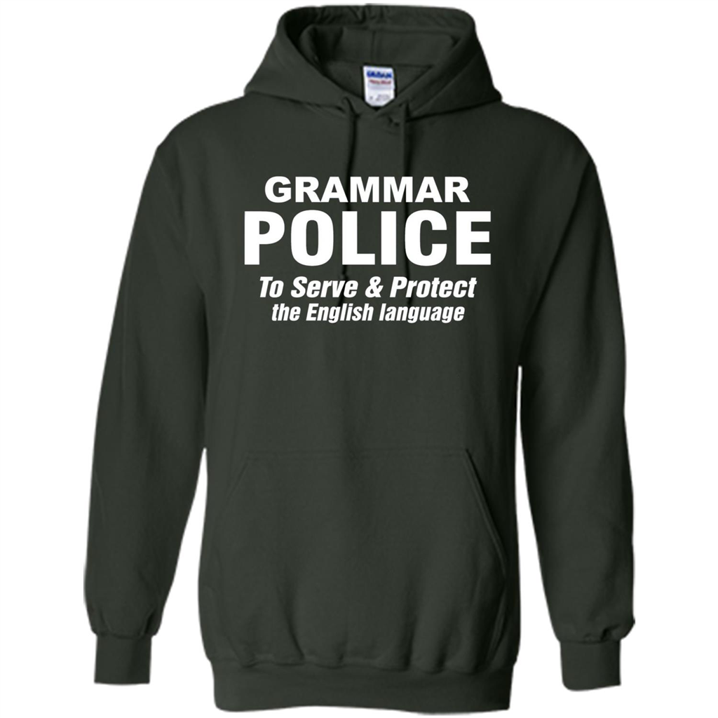 Grammar Police To Serve and Protect The English Language T-shirt