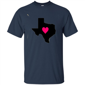 Texas - My Heart Is In Texas T-shirt