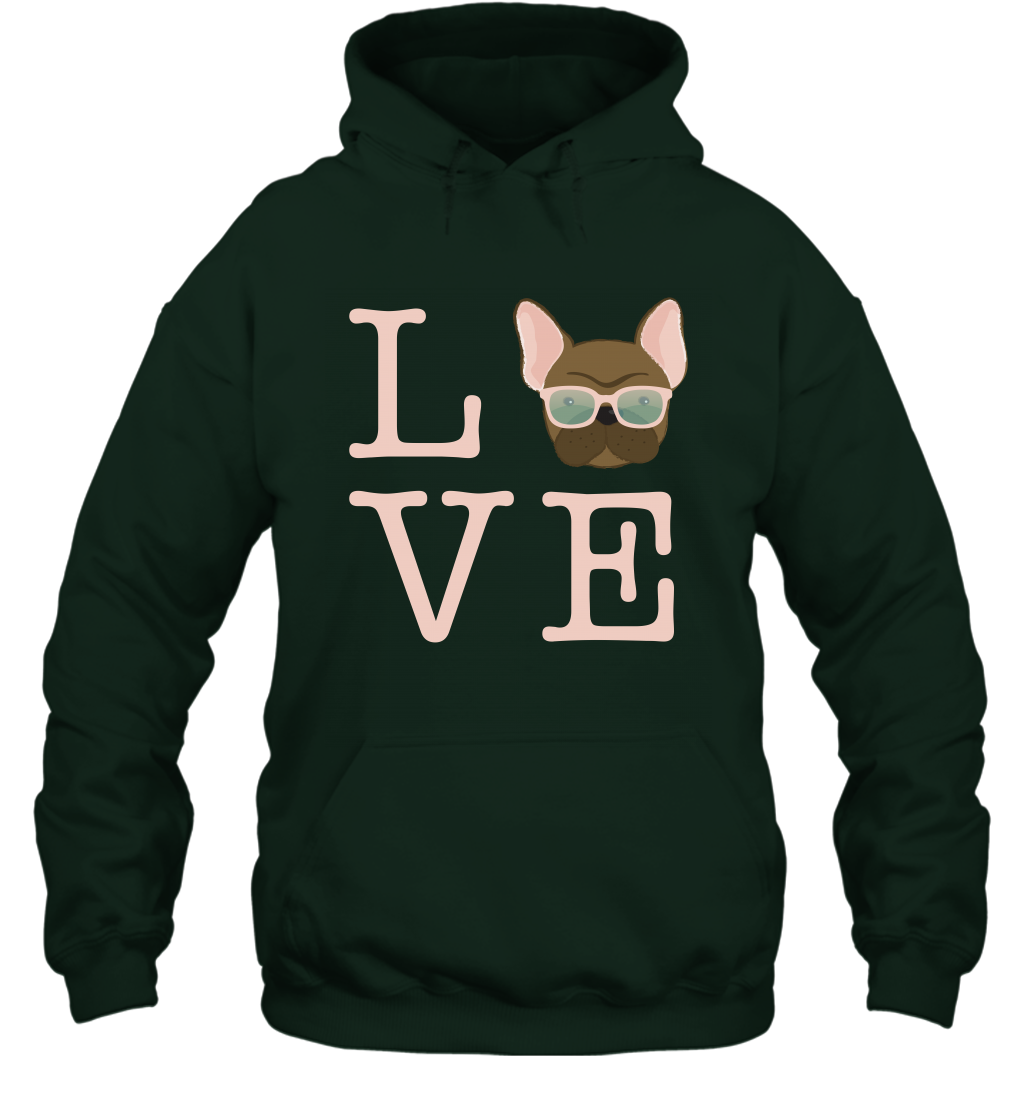 Love Dog Shirt Hoodie Hoodie Forest