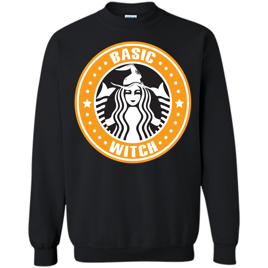 Halloween T-shirt Basic Witch T-shirt Black