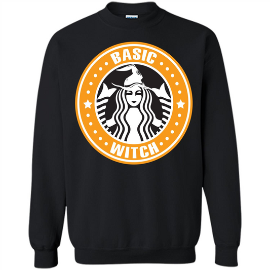 Halloween T-shirt Basic Witch T-shirt Black
